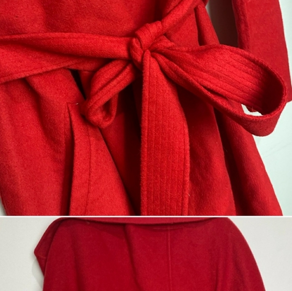 Badgley Mischka Beautiful Wool Coat. - Picture 4 of 5